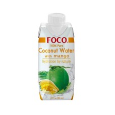 Кокосовая вода с манго "FOCO", 330 мл.