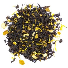 Черный чай Апельсин с имбирем, 50 гр.