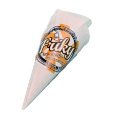 Веганское мороженое FrikyMilk Карамельное в рожке, 60 гр.