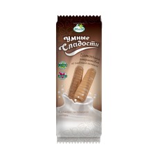 Батончики Умные сладости безглютеновые в молочно-шоколадной глазури со сливочной начинкой, 20 гр.