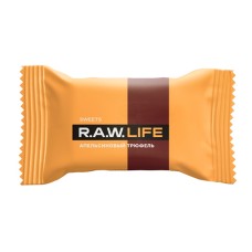 Конфеты R.A.W. LIFE SWEETS Апельсиновый трюфель, 18 гр.