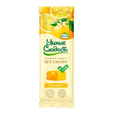 Конфеты "Умные сладости" желейные со вкусом лимона 90г