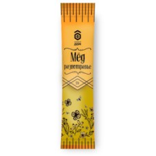 Мёд натуральный цветочный фасованный разнотравье, 13 гр., "Медовый Дом"