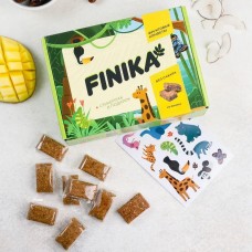 Финиковые конфеты "Finika" ассорти (кокос-манго, апельсин-шоколад-миндаль), 300 гр.
