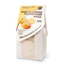 Цельносмолотое пшеничное зерно (мука) Образ Жизни, 500 гр.