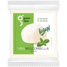 Сыр растительный веганский "Green Idea" Моцарелла, 200 гр.