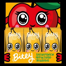 Батончик Фруктово-ягодный < Bitey > "Яблоко-Банан"  25гр.