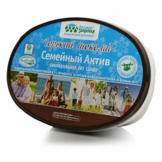 Семейный Актив Горький шоколад, без сахара, на фруктозе "Десант Здоровья",  450 гр.