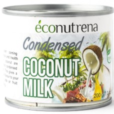 Кокосовое молоко сгущенное Econutrena, 200 мл.