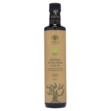 Масло оливковое "Вафис" нерафинированное "Extra Virgin Oil" Organic, 0,5 л. (ст. бут.)