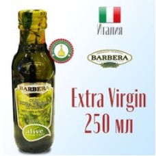 Масло оливковое "Барбера" нерафинированное "Extra Virgin Oil" с черным трюфелем, 0,25 л.
