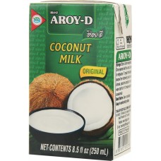 Кокосовое молоко "AROY-D", 250 мл.